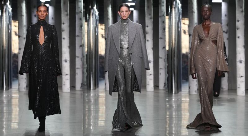BST Thu Đông 2023 Michael Kors sang trọng cùng monochrome