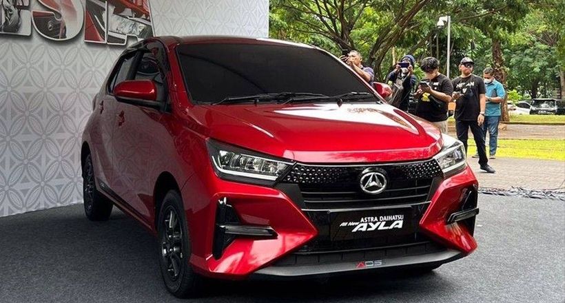 Daihatsu Ayla 2023 chính thức ra mắt, chung khung gầm với Toyota Wigo