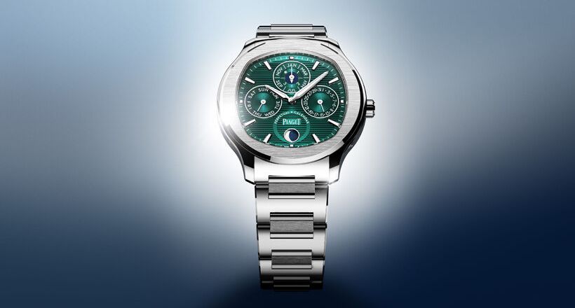 Piaget Polo Perpetual Calendar thêm lịch vạn niên thiết kế siêu mỏng