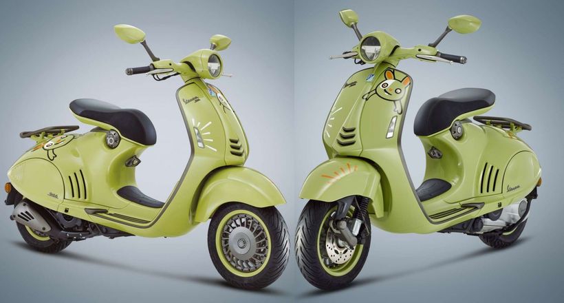 Vespa 946 10° Anniversario phiên bản Thỏ kỷ niệm mười năm Tết châu Á