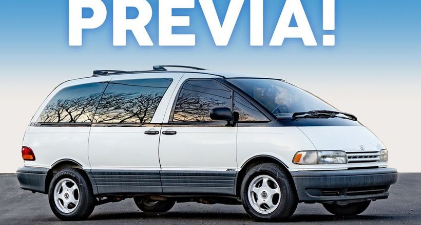 Toyota Previa – Chiếc “đĩa bay” cũ kỹ, kỳ dị