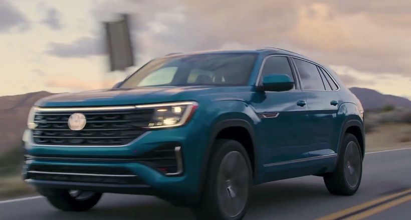Volkswagen Atlas Cross Sport 2024: Thiết kế mới, nội thất cao cấp hơn