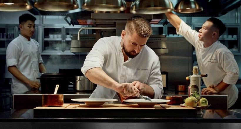 Ẩm thực Anh tại nhà hàng hai sao Michelin ở Singapore