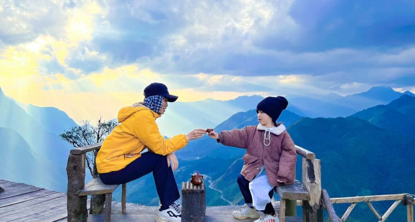 13 ngày mẹ lái xe máy đưa con 5 tuổi phượt Tây Bắc