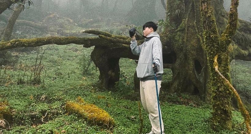 Xuyên rừng nguyên sinh khám phá đỉnh núi mới ở Tà Xùa