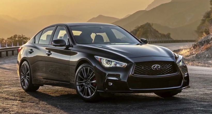 Infiniti Q50 Black Opal Edition 2023 ra mắt với màu sơn thay đổi