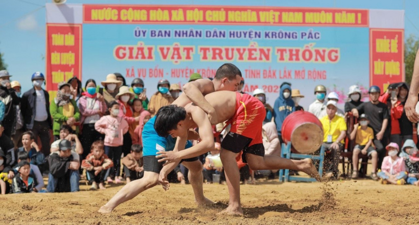 Đắk Lắk: Giải vật truyền thống huyện Krông Pắc xuân mới 2023