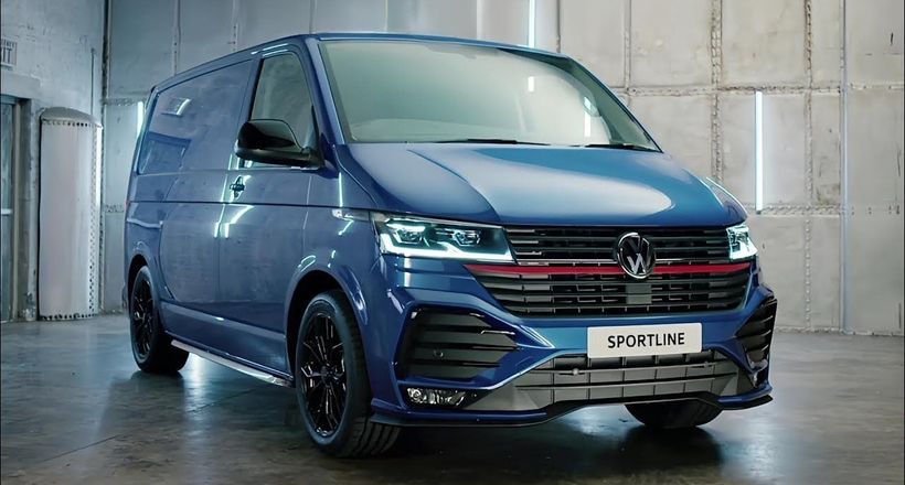 Volkswagen Transporter T6.1 Sportline ra mắt: Phong cách và thể thao hơn