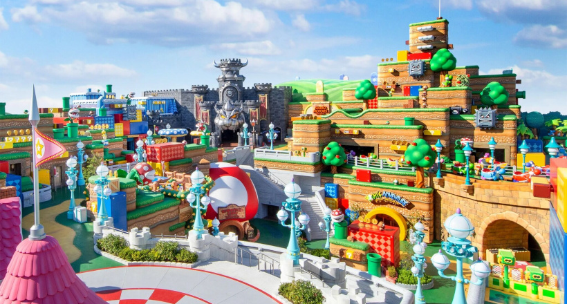 Trải nghiệm tại công viên giải trí Super Nintendo World đầu tiên ở Bắc Mỹ