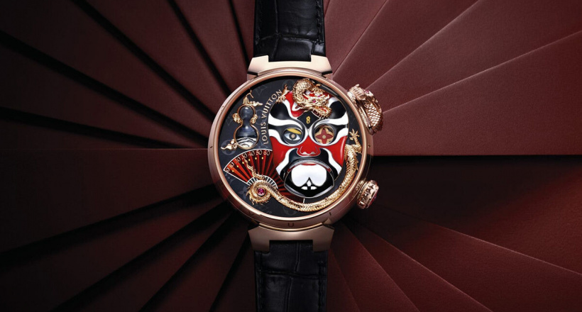 Ra mắt đồng hồ kinh kịch Louis Vuitton cảm hứng từ kinh kịch Trung Hoa