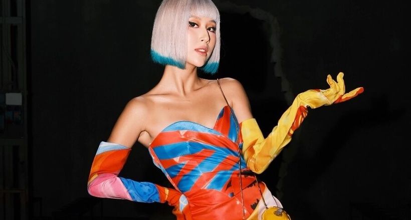Fashionista Quỳnh Anh Shyn được ngồi hàng ghế đầu Milan Fashion Week