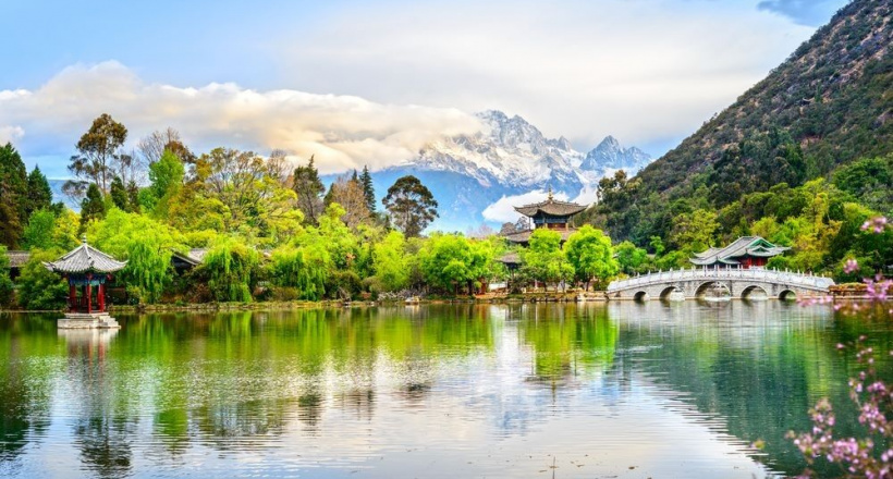 Cảnh sắc thiên nhiên tuyệt đẹp của Lệ Giang - Công viên Hắc Long Đàm