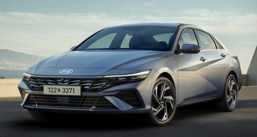 Xem trước Hyundai Elantra 2024 dưới tên gọi Avante facelift