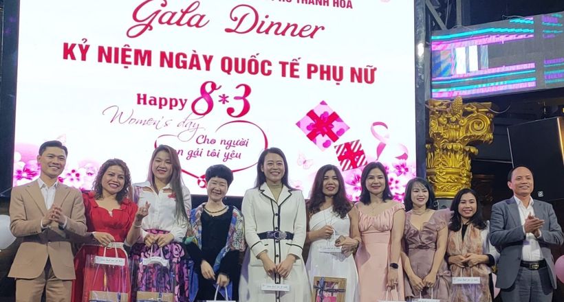 Hiệp hội doanh nghiệp Thành phố Thanh Hoá kỷ niệm ngày Quốc tế Phụ nữ 8/3