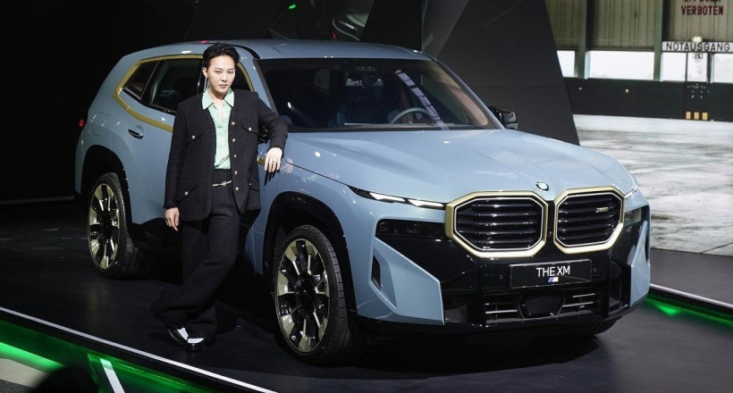 G-Dragon đại sứ BMW cho dòng xe “XM” mới ra mắt
