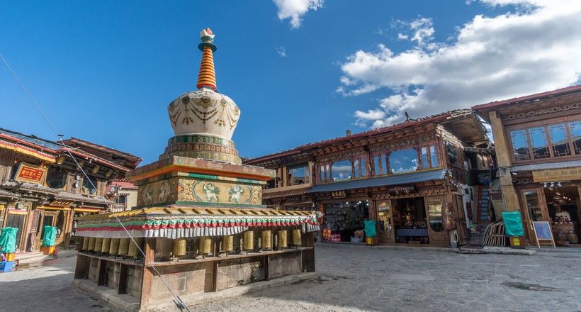 Nét ấn tượng tại thành cổ Dukezong mang nền văn hóa Tây Tạng