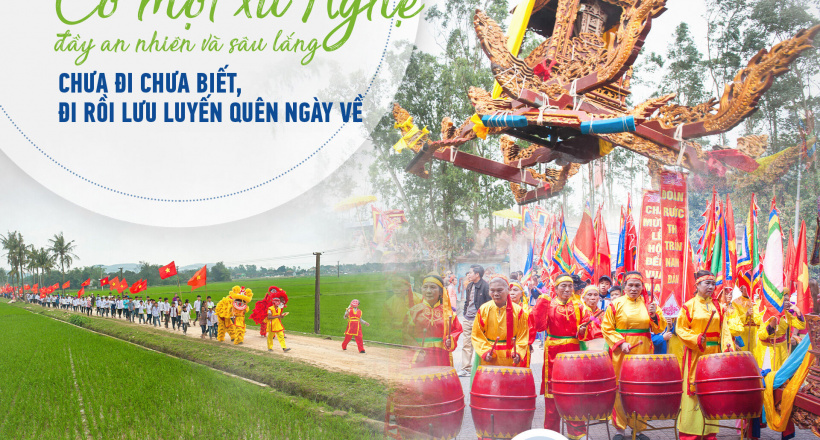 Có một xứ Nghệ đầy an nhiên và sâu lắng