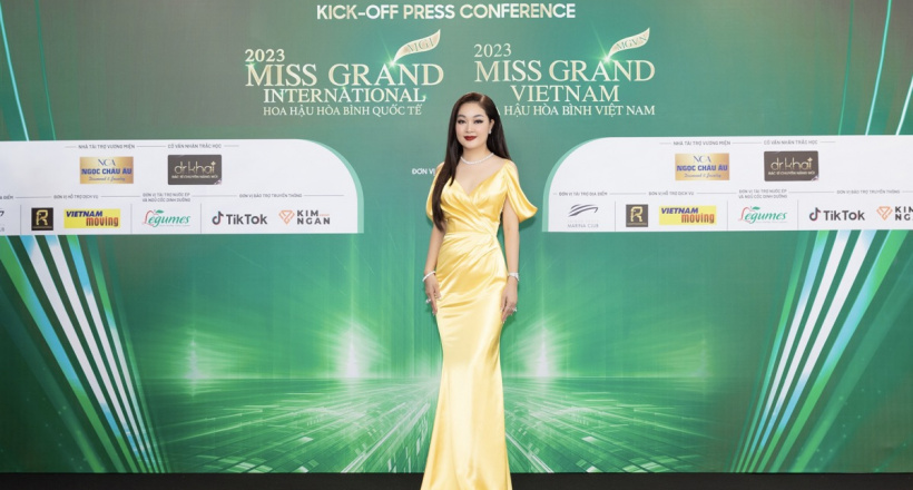 Hoa hậu Quý bà Thanh Nga tiếp tục tài trợ Miss Grand Vietnam 2023