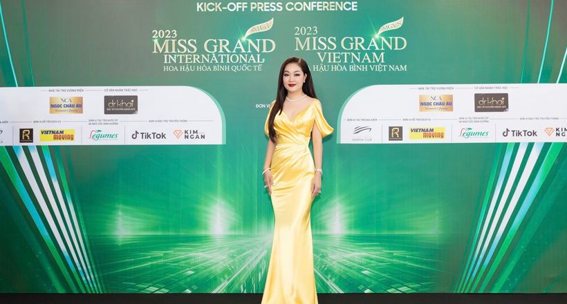 Hoa hậu Quý bà Thanh Nga tiếp tục tài trợ Miss Grand Vietnam 2023