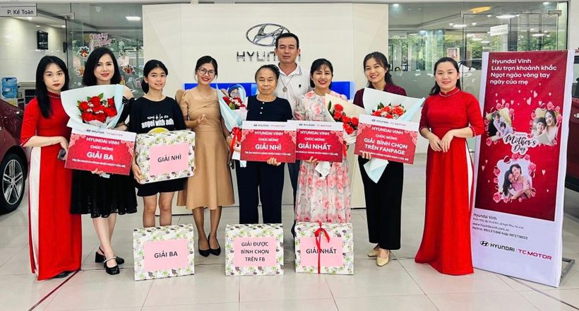 Hyundai Vinh mừng Ngày của Mẹ: Ngọt ngào trong vòng tay mẹ
