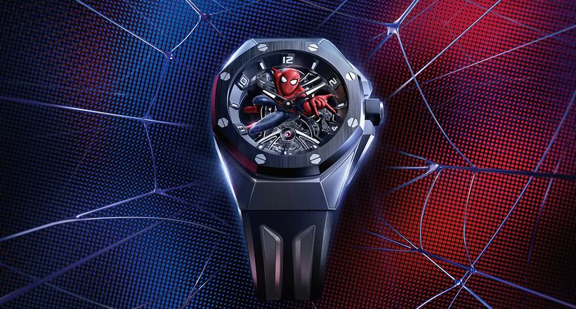 Audemars Piguet hợp tác với Marvel ra mắt chế tác đồng hồ “Spider-Man”