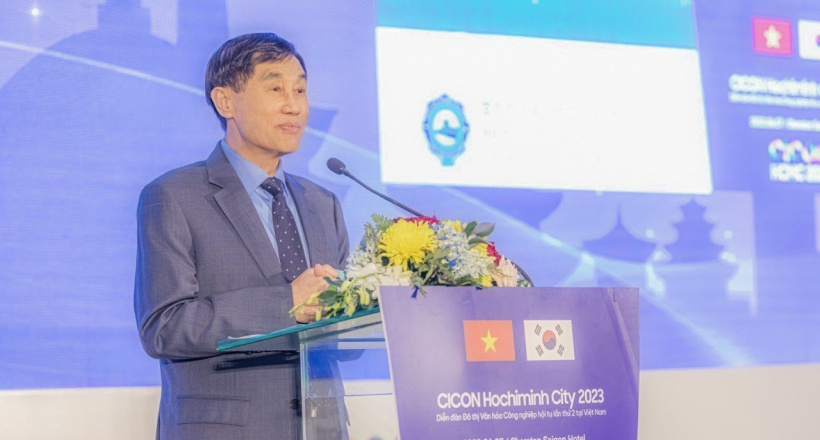 Diễn đàn CICON HCMC 2023: Xây dựng đô thị thông minh - văn hóa - hội tụ tại TP.HCM giữa Việt Nam - Hàn Quốc.