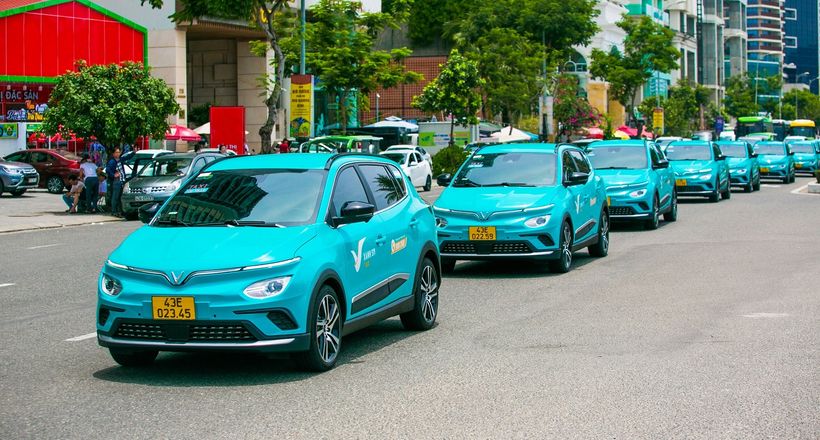 Chính thức vận hành Taxi Xanh SM tại Đà Nẵng