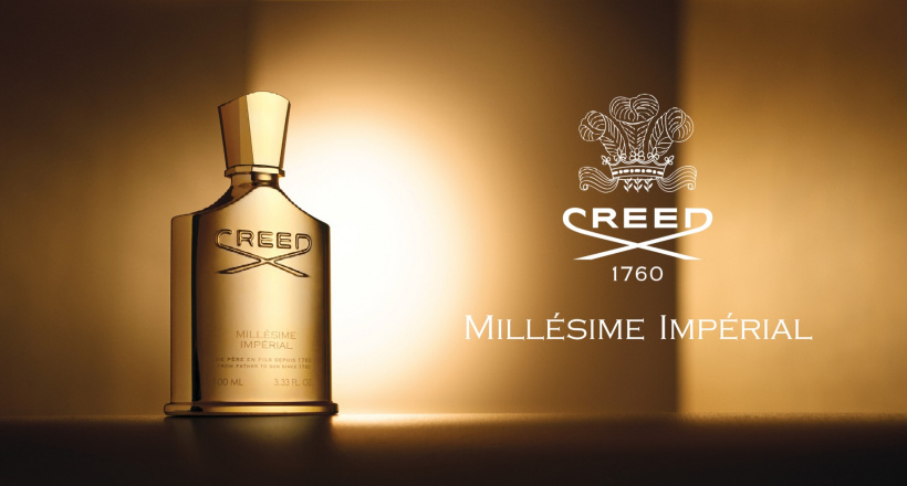Nước hoa Creed Millésime Impérial ánh hào quang rực rỡ từ Creed