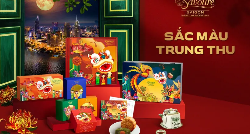 Bộ sưu tập hộp quà Trung Thu Savouré Bakery cho dịp Tết Đoàn Viên