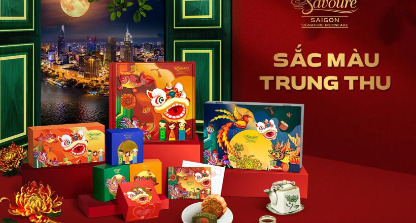Bộ sưu tập hộp quà Trung Thu Savouré Bakery cho dịp Tết Đoàn Viên