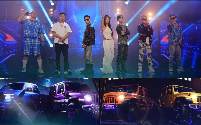 Choáng với dàn xế hộp khủng tại Rap Viet mùa 3