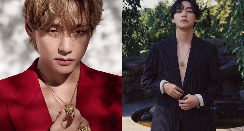V (BTS) làm đại sứ Cartier trong chiến dịch Panthère de Cartier mới