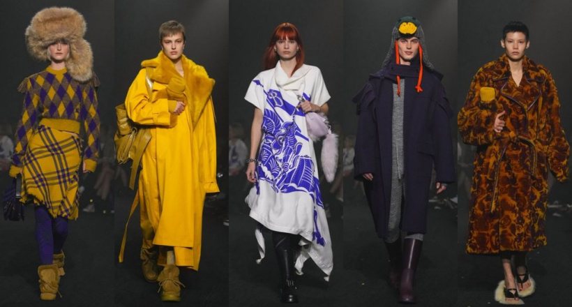 Chiến dịch Burberry Winter 2023 mang nét chân dung thời trang cổ điển