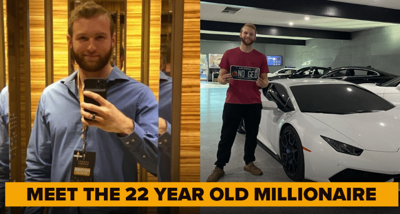 Triệu phú tự thân Hayden Bowles nghỉ hưu ở tuổi 22 làm giàu ra sao?