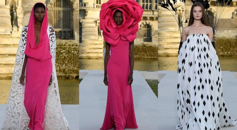 Valentino Haute Couture Thu Đông 2023 - BST mang tên “Một tòa lâu đài”