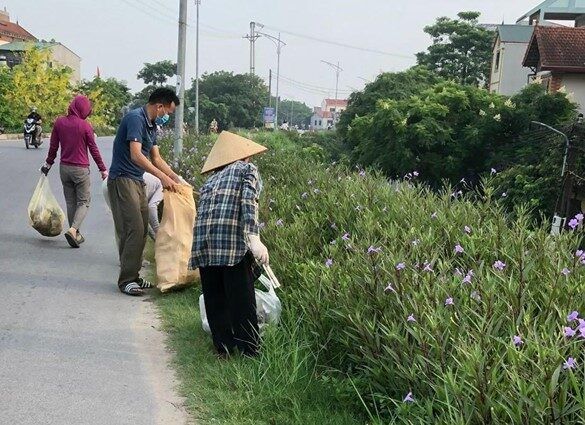 “Chủ nhật xanh” lan tỏa đến từng đường làng, ngõ xóm