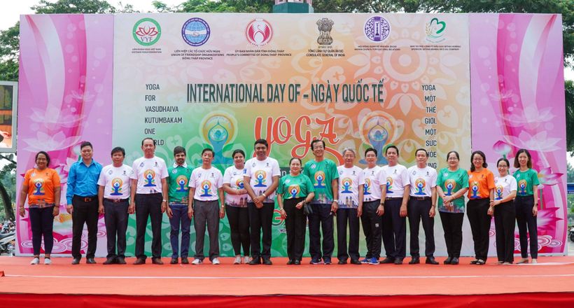 Đồng Tháp: Ngày Quốc tế Yoga lan tỏa tinh thần “Một thế giới một sức khỏe chung”