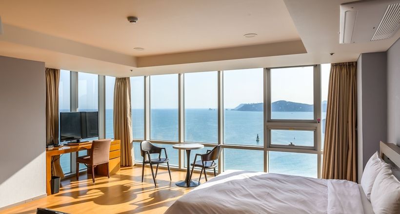 Kỳ nghỉ bên bờ biển xinh đẹp tại Haeundae Seacloud Residence Busan