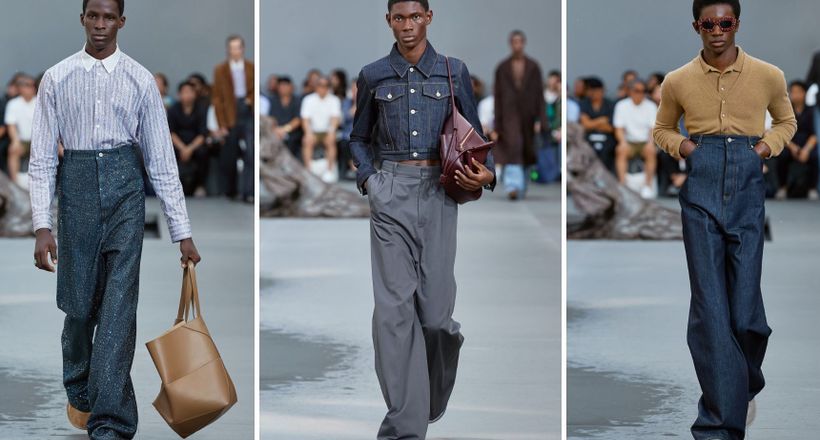 Loewe Menswear Xuân Hè 2024 tôn vinh những dáng hình thời trang