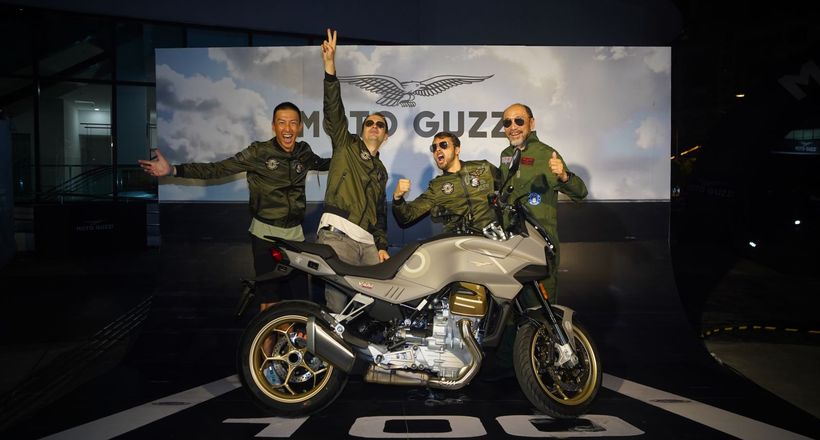 Ra mắt Moto Guzzi V100 Mandello tại khu vực Châu Á Thái Bình Dương