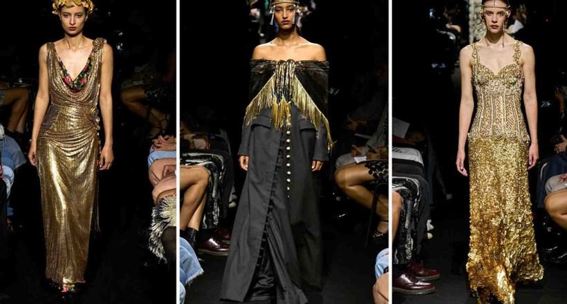 Jean Paul Gaultier Couture F23 -  Màn hợp tác với NTK Julien Dossena