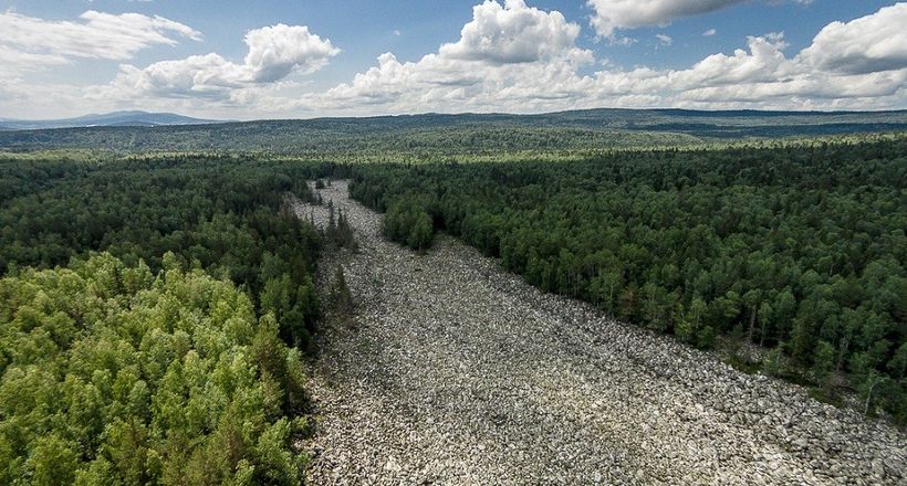 Big Stone River – Dòng sông đá khổng lồ ở Nga