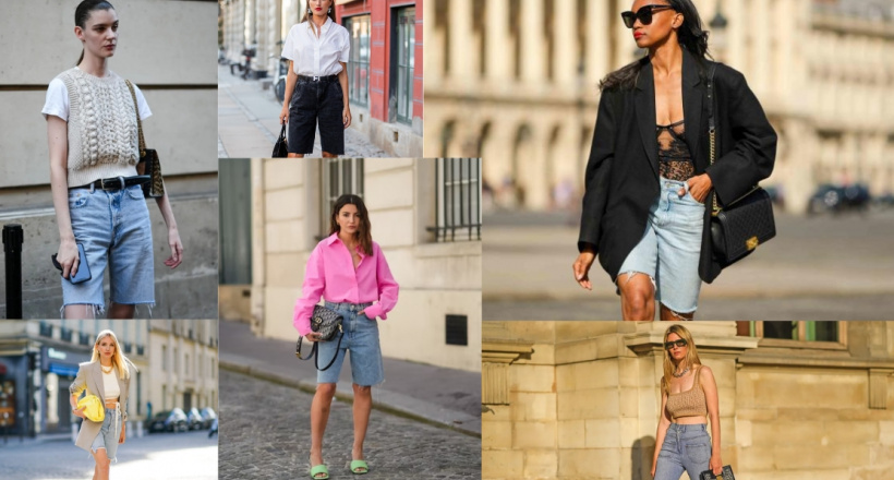 Tỏa sáng những ngày cuối hè qua cách phối đồ cùng quần jorts