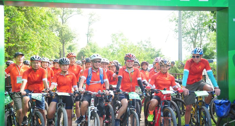 Đắk Lắk: Giải đua xe đạp địa hình Phong trào toàn quốc năm 2023 hưởng ứng ngày voi thế giới
