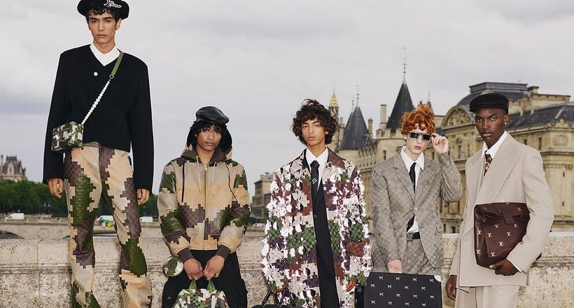 Louis Vuitton nam Xuân Hè 2024 với những bộ suits quý ông hoàn hảo
