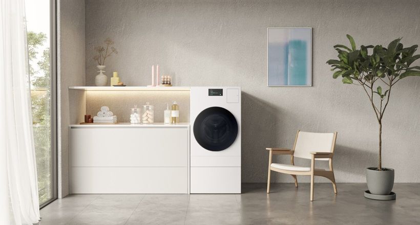 Tại IFA 2023 Samsung Electronics giới thiệu máy giặt sấy BESPOKE AI