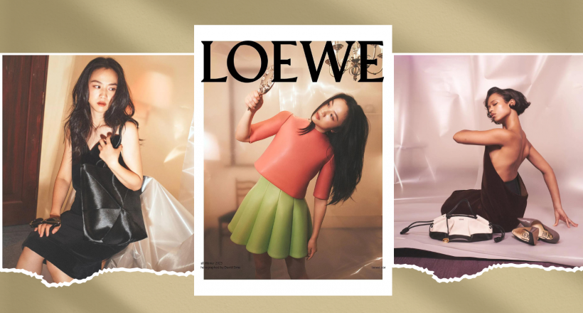 Chiến dịch Loewe Thu Đông 2023 cùng đại sứ Thang Duy, Taylor Russell