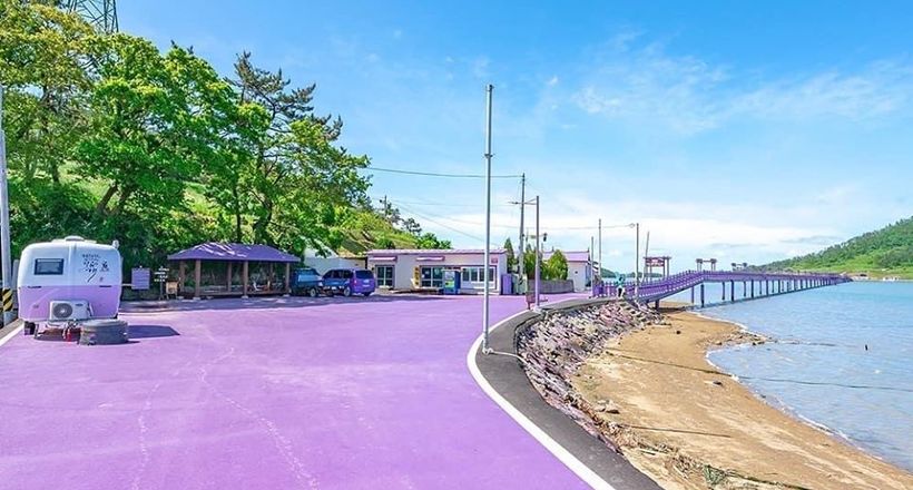 Cụm đảo Banwol và Bakji, có màu tím lạ lùng ở Hàn Quốc