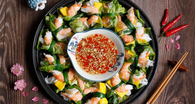 Cuốn hành Thủy Nguyên – Món ăn độc đáo ở Hải Phòng ít người biết