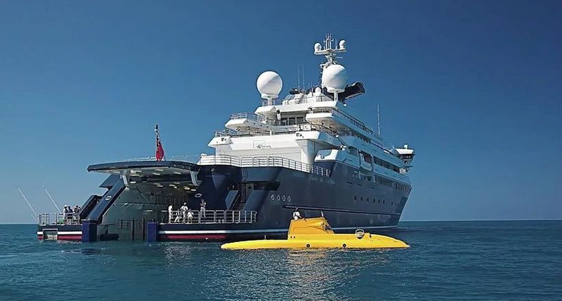 Có gì nữa bên trong siêu du thuyền Octopus 477 triệu USD?